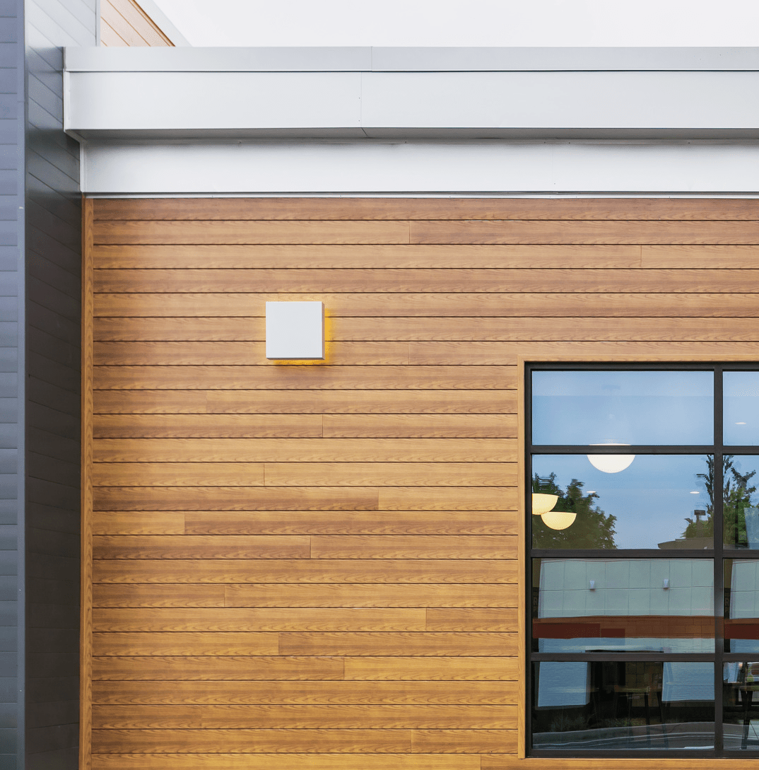 Faux Wood Siding Solutions - Modern Materials